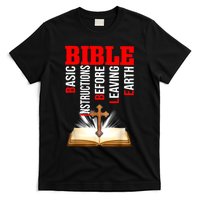 BIBLE Basic Instructions Before Leaving Earth T-Shirt