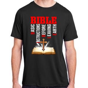 BIBLE Basic Instructions Before Leaving Earth Adult ChromaSoft Performance T-Shirt