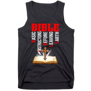 BIBLE Basic Instructions Before Leaving Earth Tank Top