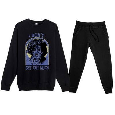 Billy Butcherson I Dont Get Out Much Billy Butcherson Halloween Premium Crewneck Sweatsuit Set