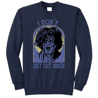 Billy Butcherson I Dont Get Out Much Billy Butcherson Halloween Tall Sweatshirt