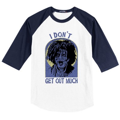 Billy Butcherson I Dont Get Out Much Billy Butcherson Halloween Baseball Sleeve Shirt