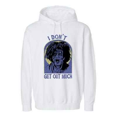 Billy Butcherson I Dont Get Out Much Billy Butcherson Halloween Garment-Dyed Fleece Hoodie