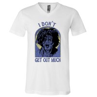 Billy Butcherson I Dont Get Out Much Billy Butcherson Halloween V-Neck T-Shirt