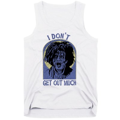 Billy Butcherson I Dont Get Out Much Billy Butcherson Halloween Tank Top