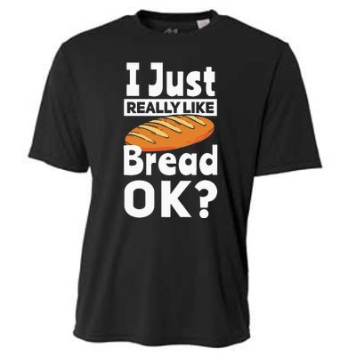 Bread Baking I Like Baker Cooling Performance Crew T-Shirt