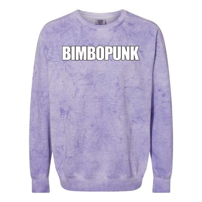 Bimbopunk Colorblast Crewneck Sweatshirt