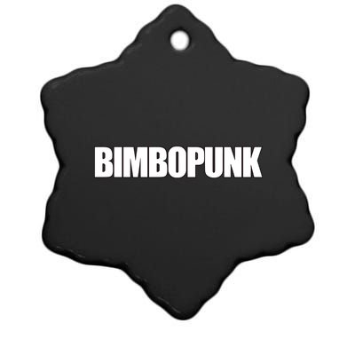 Bimbopunk Ceramic Star Ornament