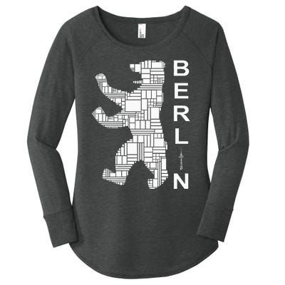 Berlin Bear I Love Berlin Women's Perfect Tri Tunic Long Sleeve Shirt