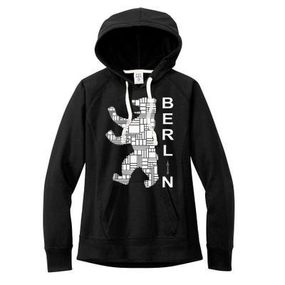 Berlin Bear I Love Berlin Women's Fleece Hoodie