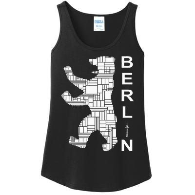 Berlin Bear I Love Berlin Ladies Essential Tank