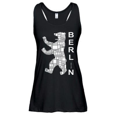 Berlin Bear I Love Berlin Ladies Essential Flowy Tank