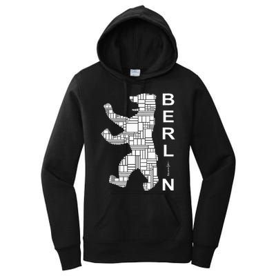 Berlin Bear I Love Berlin Women's Pullover Hoodie