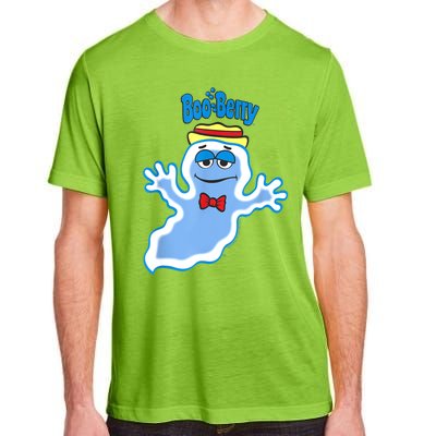 Boo Berry Iconic Blue Ghost Vintage Big Chest Portrait Adult ChromaSoft Performance T-Shirt