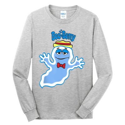 Boo Berry Iconic Blue Ghost Vintage Big Chest Portrait Tall Long Sleeve T-Shirt