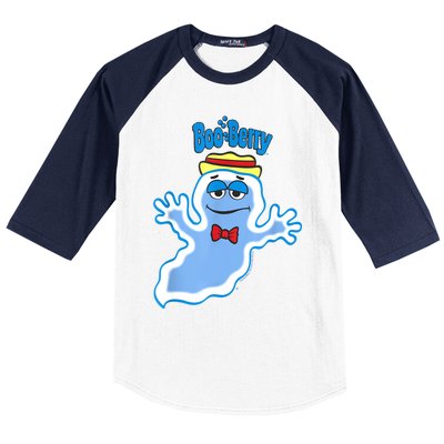 Boo Berry Iconic Blue Ghost Vintage Big Chest Portrait Baseball Sleeve Shirt