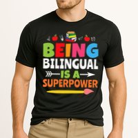 Being Bilingual Is A Superpower Back To School Cooling Performance Crew T-Shirt