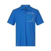 Blue Butterfly In November We Wear Blue Diabetes Awareness Meaningful Gift Softstyle Adult Sport Polo