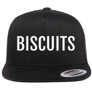 Biscuits Flat Bill Trucker Hat