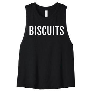 Biscuits Women's Racerback Cropped Tank