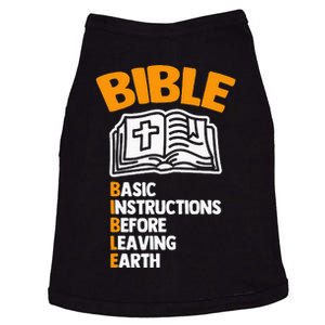 Bible (Basic Instructions Before Leaving Earth) - Catholic Doggie Tank