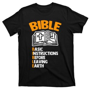 Bible (Basic Instructions Before Leaving Earth) - Catholic T-Shirt