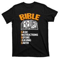 Bible (Basic Instructions Before Leaving Earth) - Catholic T-Shirt