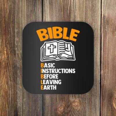 Bible (Basic Instructions Before Leaving Earth) - Catholic Coaster