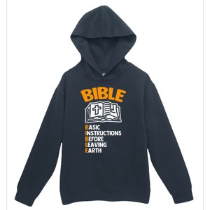 Bible (Basic Instructions Before Leaving Earth) - Catholic Urban Pullover Hoodie