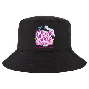 Blood Bank Is Everything Pink Retro Lab Week 2024 Med Tech Cool Comfort Performance Bucket Hat