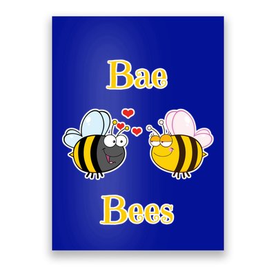 Bae Bees In Love Valentine's Day Bumble Bee Gift Poster
