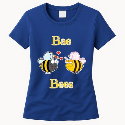 Bae Bees In Love Valentine's Day Bumble Bee Gift Womens T-Shirt