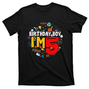 Birthday Boy IM 5 Years Old Gifts 5th Birthday T-Shirt