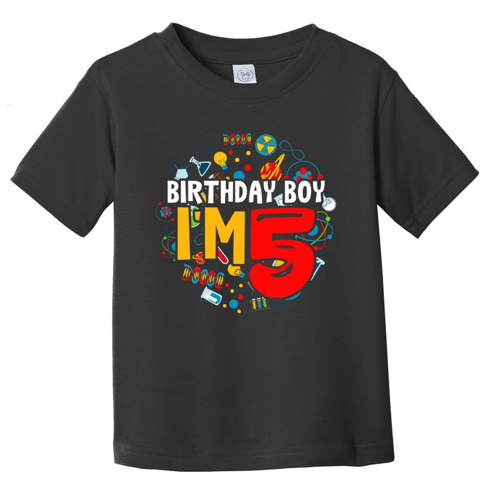 Birthday Boy IM 5 Years Old Gifts 5th Birthday Toddler T-Shirt