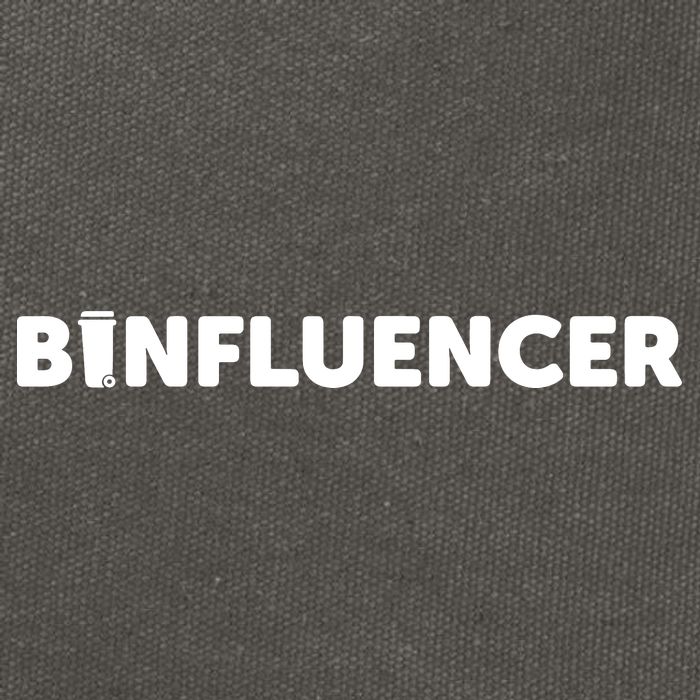 Binfluencer Cotton Canvas Backpack