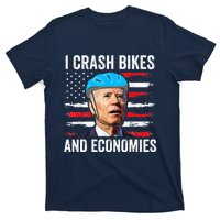 Biden Bicycle I Crash Bikes And Economies T-Shirt