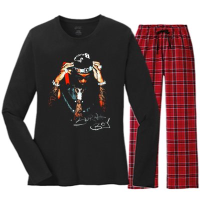 Burna Boy I Told Them 202324 Women's Long Sleeve Flannel Pajama Set 