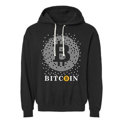 Bitcoin Garment-Dyed Fleece Hoodie