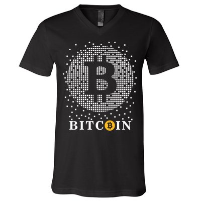 Bitcoin V-Neck T-Shirt