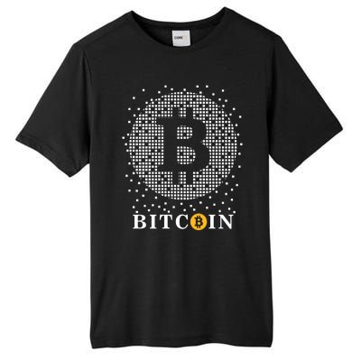 Bitcoin Tall Fusion ChromaSoft Performance T-Shirt