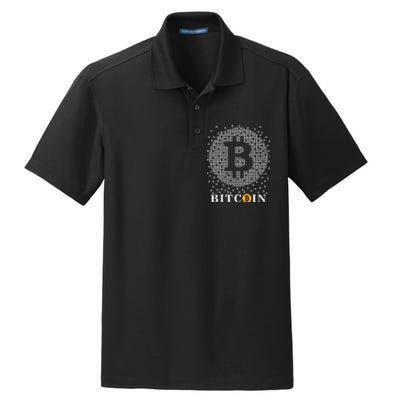 Bitcoin Dry Zone Grid Polo