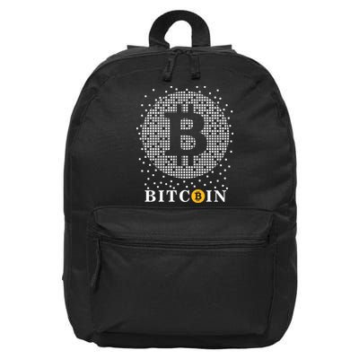 Bitcoin 16 in Basic Backpack