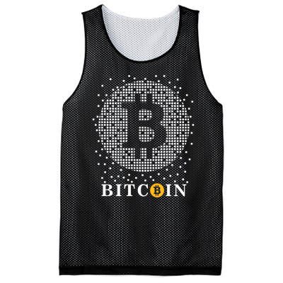 Bitcoin Mesh Reversible Basketball Jersey Tank