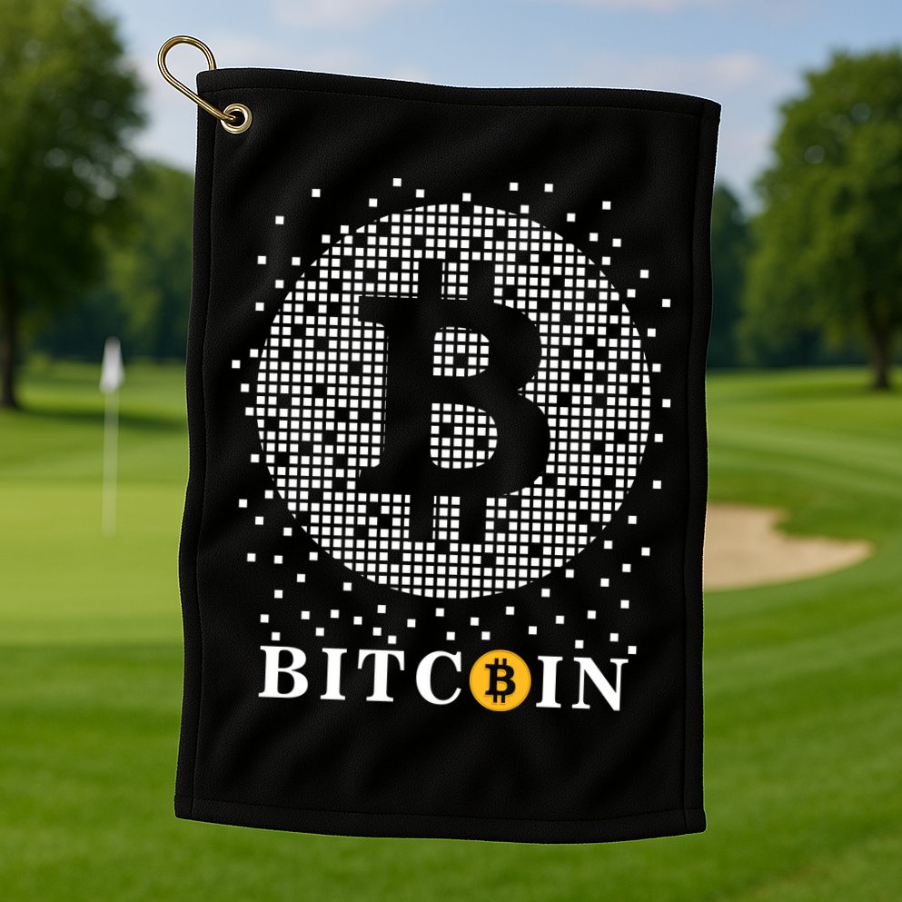 Bitcoin Golf Towel