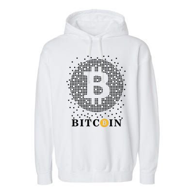 Bitcoin Garment-Dyed Fleece Hoodie