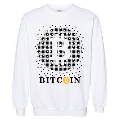 Bitcoin Garment-Dyed Sweatshirt