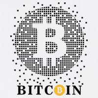 Bitcoin Garment-Dyed Sweatshirt