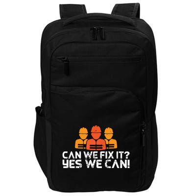 Bob Builder I Builder And Construction Worker Impact Tech Backpack
