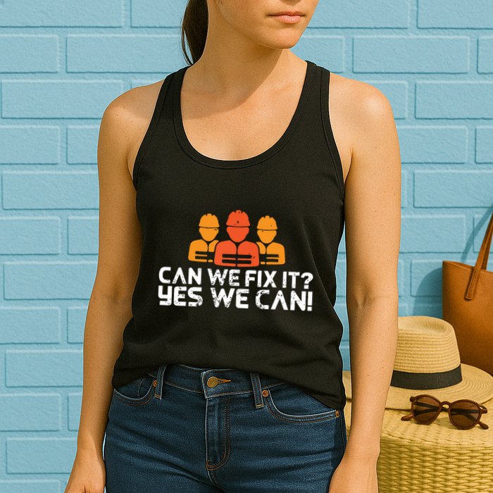 Bob Builder I Builder And Construction Worker Womens Tank Top