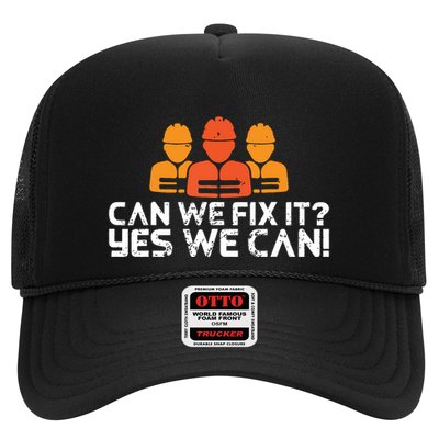 Bob Builder I Builder And Construction Worker Trucker Hat